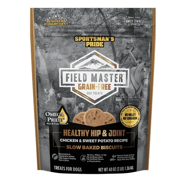 8/3 Lb Sportsman's Pride Field Master Hip & Joint Chicken & Sweet Potato Biscuits - Health/First Aid